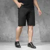 Shorts masculinos Summer Black Casual for Men Plus Size Lazer Pontas 42-50 100-150kg