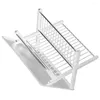 Cuisine Storage Pliage des vêtements de séchage Drying Rack Table Voleur Drouger Ustensiles pour comptoir