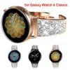 Samsung Galaxy 3 41mm Galaxy 4 4 Classic Band Bling Women girlドレッシー置換ストラップH2204192888335の高価なストラップ