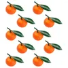 Decoración de fiestas 10 PC FUMA ARANTADOR DE FRUSTA ARTIFICAL MINI FRUITS PVC decorativos decorativos falsos para realistas jarrones en el hogar