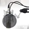 Микрофоны Alctron MA019B Микрофон мини -поп -фильтр металлический металл против распыления с микрофоном Профилактика выброса. Сетка высококачественная сетчатая крышка гибко