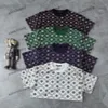 Xinxinbuy Men Designer Tee T Shirt 2024イタリア燃焼クラウドレター印刷