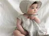 elegante ghigliaiota da 3 pezzi set di shorts a trecolori cappello abiti per bambini abiti da ragazza per bambina 2107014349035