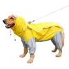 Abbigliamento per cani Grande impermea di cane a quattro zampe a quattro zampe per capelli dorati Abbandonati Labrador All inclusiva