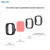 Камеры Qiuniu 4pack Color Filters для GoPro Hero 8 9 10 11 Black Magenta Snorkel Macro Red Lins Filter Go Pro Filter