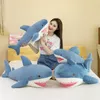 Animali di peluche simpatico animale marino squalo da 60 cm bambola peluche al dettaglio e all'ingrosso