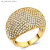 Cluster anneaux milangirl ring de haute qualité pour femmes fiançailles de mariage joaillerie joaillerie Ring240408