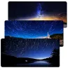 Rests Night Sky Mousepad with Sewn Edges Thermal Transfer Printed Mice Mat Laptop Notebook Keyboard Pad Gaming Accessories 2mm