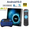 Box Último T95 Smart TV Box Android 10.0 6k 2.4g 5G Wifi 3D Voice 64G 4K Quad Core Settop Box Soporte Múltiple reproductor multimedia