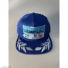 Winter gratis verzending designer hoed bal casual brede gebrimde buitenste zonnebrandcrème honkbal cap heren en dames hoge kwaliteit streetwear groen blauw rhude verstelbaar 153r