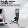 マイクプロフェッショナルUSBコンデンサーマイクdepusheng A9高感度ゲーミングデスクトップマイクYouTube録音ストリーミングビデオ
