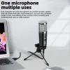 Microphones Professional USB Condenser Microphone DePusheng A9 Hög känslighet Spel Desktop Mic för PC YouTube -inspelningsströmning Video