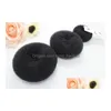 Braiders Hair Bun Ring Donut Shaper Styler Styling Tool Magic Sponge Maker Tidigare ER Black8536512 Drop Delivery Products Care DH0I4