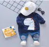 Baby 19 Spring New Clothes Leisure Lovely Cartoon Dinosaur Letter Two Kids New Kids Suit selling new models SIZE 80110T6575508