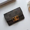 Designer Purse Womens portefeuille Men de carte porte-cartes Black Sac à main sac à main de haute qualité mini-sacs en cuir avec portefeuille de cartes de cartes portefeuilles porte-monnaie