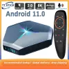 Box A95X F4 Android 11 TV Box RGB Light Amlogic S905X4 Dual WiFi 3D Arm Malig31 Fast Set TV Bt H.265 8K 4K Fast Set Top Box