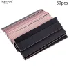 Tools 50pcs Professional Rectangle Nail Art Files Buffer Buffing Tips Slim Crescent Grit 100/180 Set