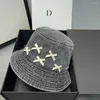 Brede rand hoeden zomer zonnebrandhoed vrouwen trendy boog knoop versieren casual cap zoet ademende oxford bucket dagelijkse shopping visser