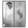 Glasaufkleber Badezimmer Anti-Licht-Getriebe undurchsichtiges Wohnzimmer Schiebetür Balkon Dekoration Schattierung Fenster Film Einfach 240329