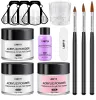 Medicine Nail Acrylique Powderliquid Monomère Nails Decoration pour la manucure Kit de set avec kit d'outils de nail de nail Vernis en gel semi-permanent kit