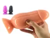 Grande dildo anale plug culo massaggio vagina masturbazione tappo di testa giocattoli sessuali anali per donna sex shop per adulti Product1003674