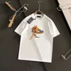Designer luksusowe małże t koszule miękkie bawełniane krótkie rękawy T-shirty Summer Casual Comfort Męskie odzież koszulki