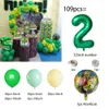 109pcs plantes vs zombies latex ballon dessin animé mignon jeu créatif festival de fête d'anniversaire célèbre la décoration 240328