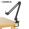 Accessories Comica MS1 Adjustable Suspension Boom Mic Stand for Vlog Cameras And Other Devices Live Recording Camera Microphone Bracket