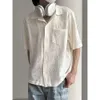 Camisas casuais masculinas Rhude American Lace Hollo