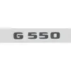 블랙 G 550 트렁크 문자 번호 메르세데스 벤츠 G550 20179301839 용 엠블럼 스티커