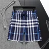 2024 Herrenbekleidung und Damenbekleidung Designer Shorts Summer Casual Street Wear Kurz trocknend Badebekleidung Plaid Striped Print Resort Strandhose Asiatische Größe M-3xl