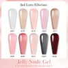 Kits BORN PRETTY 250g Milky Jelly White Transparent Color Gel Nail Polish Varnis Semi Permanent Nail Camouflage Soak Off UV LED Gel