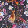 Pobing zijden sjaal vrouwen grote sjaals dieren levensboom print stola vierkante bandana luxe kerchief hijab vrouwelijke vouderaarden 130 cm 240322