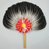 Decorative Figurines Feather Fan Handmade Ventilateur Zhuge Liang Swan Chinese Style Summer Gift Dance Nostalgia Portable Women Fans