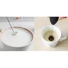 Skedar automatiska äggbeater skum kaffemaskin vispel elektrisk mjölkklädsel utan batteri bärbara köksverktyg