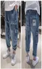 Boys pantalons lâches pantalons denim printemps pour enfants coréens pour bébé vêtements bébé jeans adolescents cargo 2 5 8 10 12 14 ans 2108057000795