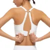 2024 Yoga Bra Lu Lu Nouveau gilet de dos de choc pour les chocs de la course à pied Gather Fiess Bra Lemon Vest Summer Tops Woman