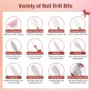 Drills Mini Electric Nail Drill Machine For Manicure Milling Cutter Set For Gel Polishing Nail Drill Pen Portable Salon Nail Equipment