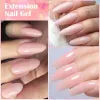 Kits LILYCUTE 10/15ml Extension Gel Nail Kit Nail Art Quick Extension Manicure Set Finger Extend Mold Nail Brush Nails Tool Kit