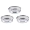 Dinnerware Mason Jar Home Use Lid Stainless Steel Sealing Silicone Gasket Wide Mouth Leakproof Cover