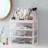 Storage Boxes Desktop Dustproof Care Cosmetic Lipstick Drawer Organizer Brush Dressing Table Rack Box Skin