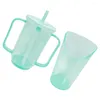 Party Decoration 2 Pcs Elderly Care Cup Water Maternity Cups Drinking Glasses Feeder Disabled Patient Choking-proof Plastic