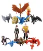 2 cm6 cm New 12pcsset Movie How to Train Your Dragons Toothless Action Figure Toys8458832