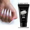 Gel 30 ml nagelverlengingskit Clear AcryGel Quick Builder Set Nagel vormen Tips UV -gel Poolse basis en toplaag Manicure Tools GL1901C