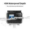 Kameras Telesin 45 m wasserdichtes Gehäuse Gehäuse für GoPro Hero 11 10 9 Black Diving Protective Unterwasserabdeckung Lens Filter -Set -Zubehör