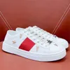 Scarpe da uomo da uomo Ace Ace Show Casual Shoe con box sport Allenatori Designer Tiger ricamato a strisce verdi bianche nere da jogging Wonder Wonderful Zapato 007