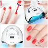 Kits 57 LEDS SUNX7 UV UV LED lampe à ongles LEME Sécheur à ongles Photothérapie lampe à l'ongle Lampe à séchage Tous les gels Séchage à séchage