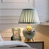Tischlampen Hongcui Moderne Lampe Messing Creative Ceramic LED Desk Leichte Dekoration für Zuhause