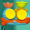 Baby Badspielzeug Badespielzeug Badewanne Spielzeugbär und Bienenpool -Spielzeug für Wasserspiele im Freien Schwimmbad Bootsspielzeug für Badewanne Sommerstrandspielzeug L48