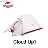 Tentes et abris Naturehike Cloud Up Serie 123 Tente de camping améliorée Tente de randonnée extérieure imperméable 20D 210T Tente de randonnée en nylon avec tapis gratuit L48